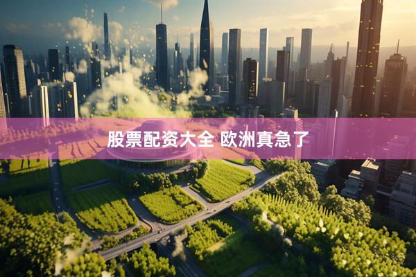 股票配资大全 欧洲真急了